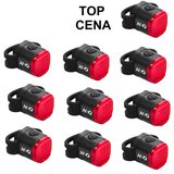 Neo bike components Neo Bike Zadnje svetlo safe 1 usb,crna,10kom ( N02009-10kom ) Cene