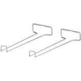 Metaltex Stenska jeklena držala za kozarce za vino v kompletu 2 Rail - Metaltex | Shoptok.si