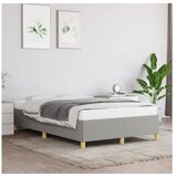  Za krevet svjetlosivi 120 x 200 cm od tkanine | shoptok.hr