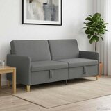 SOFA s pohranom Tamnosiva 192 x 78 x 87 cm Poliester | shoptok.hr