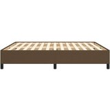  Posteljni okvir temno rjav 180x200 cm blago | Shoptok.si