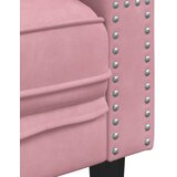  Chesterfield garnitura s jastucima, 2 dijela, ružičasti baršun | shoptok.hr