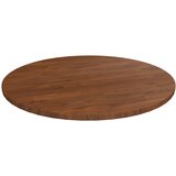  Okrugla stolna ploča tamnosmeđa Ø50x1,5 cm tretirana hrastovina | shoptok.hr