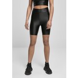 Urban Classics Women's Shiny Metallic High-Waisted Cycling Shorts Black Cijene