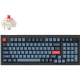 KEYCHRON V5 Max QMK/VIA Brezžična Mehanska Tipkovnica, Bluetooth / 2.4 GHz, Red Linear Switch, US Layout, V5M-D1, (21733142) Cene