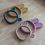 Petite&Mars Silikonska grizala Bunny 0 m+, Dusty Rose | Shoptok.si