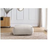 Bobochic Paris Kremno bel tabure iz rebrastega žameta Voltaire – | Shoptok.si