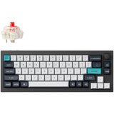 KEYCHRON Q2 Max QMK/VIA Brezžična Mehanska Tipkovnica, Bluetooth / 2.4 GHz, Red Linear Switch, US Layout, Q2M-M1, (21733278) | Shoptok.si