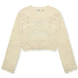 Only Cille Life Knit L/S - Birch Bež