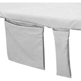 vidaXL Brisače za ležalnik 2 pcs Siva 210 x 75 cm | Shoptok.si