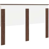  Vzglavje z vzglavjem Rjav hrast 150 cm Konstruiran les, (5000108971) | Shoptok.si