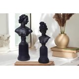 Aberto Design set dekoprativnih figura CY0441, crna, 2 komada | ePonuda.com