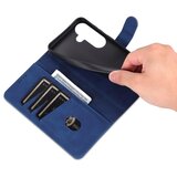 SUNSKY Eleganten ovitek etui iz umetnega usnja za Samsung S26, Moder | Shoptok.si