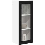  Zidni kuhinjski ormarić Crna 40 x 31 x 100 cm Konstruirano drvo | shoptok.hr