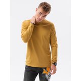 Ombre Majice z dolgimi rokavi Moška srajca dolgi rokavi (L138RED) pisana | Shoptok.si