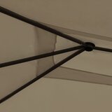  Sjenica 3 x 4 x 2,6 m smeđe-siva 160 g/m² | shoptok.hr