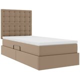 Krevet s od storage s madracem Kapućino 90 x 200 cm Lažna koža | shoptok.hr