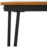  Vrtni stol s U-nogama 200x90x75 cm od masivnog drva bagrema | shoptok.hr
