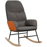  Stolica za ljuljanje od tkanine tamnosiva | shoptok.hr