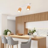  Brilagi - Stropno spot svetlo MODERN WOOD 2xGU10/8W/230V drvo/bela | Eponuda.com