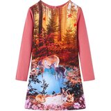  Dječja haljina s dugim rukavima starinska ružičasta boja 116 | shoptok.hr