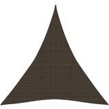  Senčno jadro 160 g/m² rjavo 5x6x6 m HDPE, (20702779) | Shoptok.si