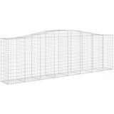  Lučne gabionske košare 7 kom 400x50x120/140cm pocinčano željezo | shoptok.hr