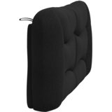  Jastuk za uzglavlje Hvar crni 140 cm od tkanine | shoptok.hr