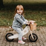 Kinderfeets drvena dječja guralica tiny tot plus 2u1 white | shoptok.hr