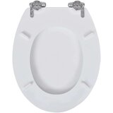 vidaXL Sjedalo za WC školjku MDF tiho zatvaranje i jednostavni dizajn | shoptok.hr
