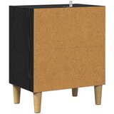 Ormarić za krevet Crni hrast 40 x 30 x 50 cm Konstruirano drvo | shoptok.hr