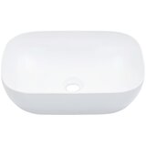 Maison Chic Umivalnik - Kopalna umivalnik - Lavabo 45,5x32x13 cm keramičen bel, (21684833) Cene