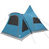  Teepee šator s krovom s pohranom Plava 545 x 450 x 295 cm | shoptok.hr