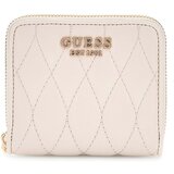 Guess Denarnice Valla Slg Small Zip Around Bela Cene