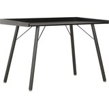  Pisalna miza črna 90x50x79 cm | Shoptok.si