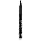 NYX Professional Makeup Super Skinny Eye Marker tuš za oči u flomasteru nijansa Carbon Black 1.1 ml Cijene