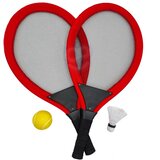 Woopie set za badminton - crveni | shoptok.hr