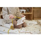 Milin Big Wooden Lacing Toy Cat Sophia aktivnostna igrača 17 cm x 16 cm x 0,7 cm 1 kos | Shoptok.si