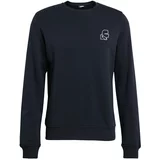Karl Lagerfeld Sweater majica mornarsko plava / bijela