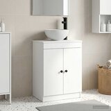  Kupaonski umivaonik s sudoperom Bijela 54 x 35 x 83 cm | shoptok.hr