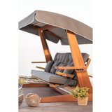 Hanah home Vrtna ljuljačka Luna Deluxe 2600 200x200x70cm Bež-Antracit Cijene