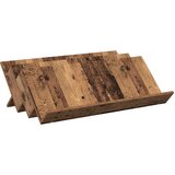  Polica za časopise s policom Staro drvo 90 x 53 x 28,5 cm | Eponuda.com