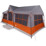  Šotori s streho Siva in oranžna 622 x 295 x 238 cm Poliester - - Siva - 25.7 - 622 x 295 x 238 cm - 2025- | Shoptok.si