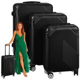 Trizand set kofera 3 u 1 - crni | shoptok.hr