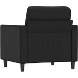 vidaXL Fotelj črn 60 cm umetno usnje | Shoptok.si