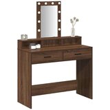  Toaletni stol Smeđa 100 x 41 x 140 cm Konstruirano drvo | shoptok.hr