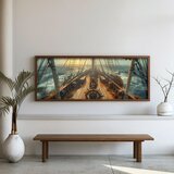 WALLXPERT FAH152-150 Multicolor Decorative Framed MDF Painting | Eponuda.com