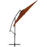  Vrtni senčnik z aluminijastim drogom terakota 300 cm, (20693126) | Shoptok.si