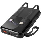 LINQ 10000 mAh rezervna baterija s kabloma Lightning in USB tipa C, Črna, (5000017453) Cene