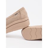 GOODIN Beige loafers with a thick sole | shoptok.hr